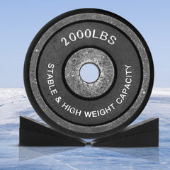 HarderWill wedge under heels during barbell squat for deeper, safer depth