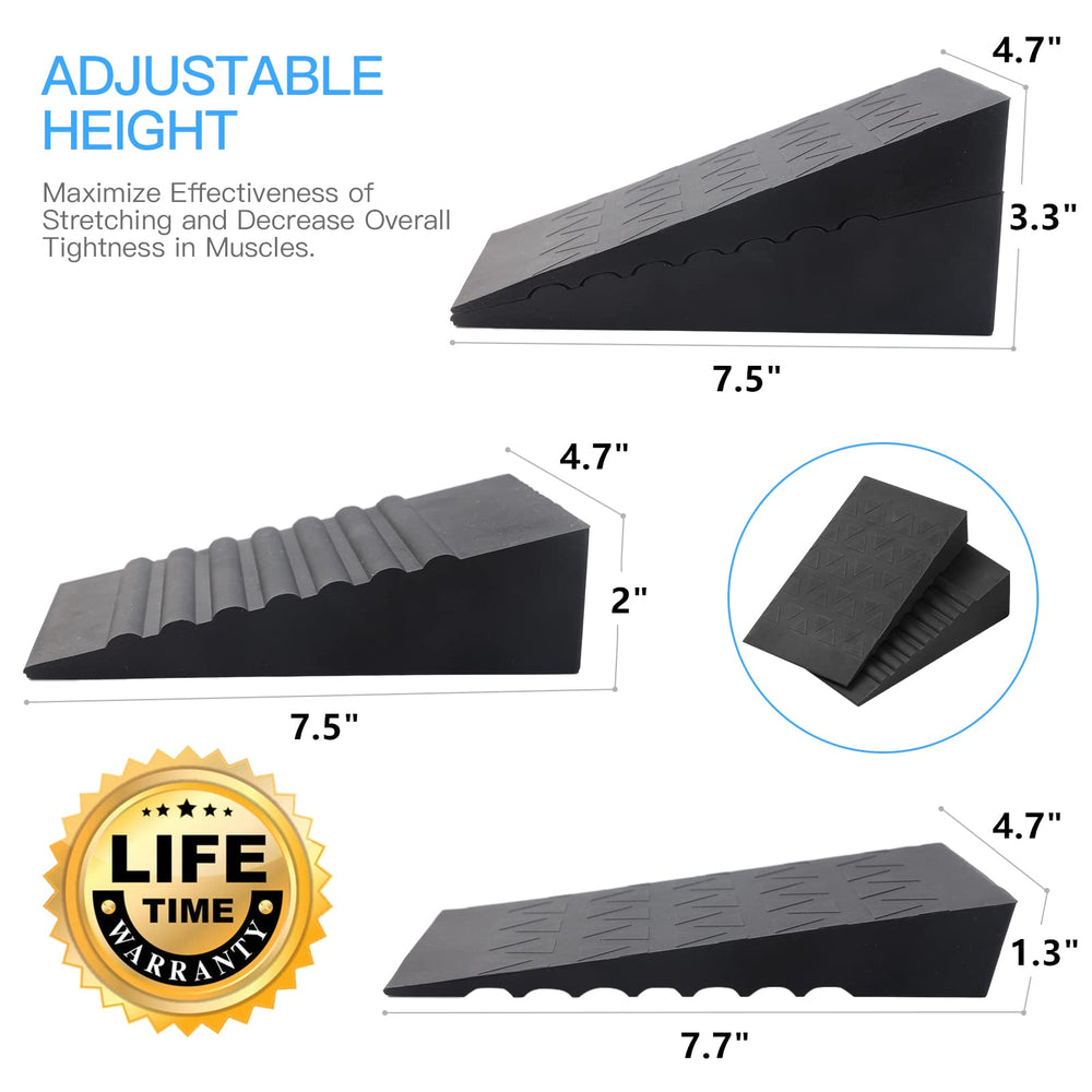 HarderWill wedge beside foot to show scale and improved ankle angle