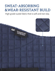 Harrison Howard suede close-up showing durable texture and wear resistance
