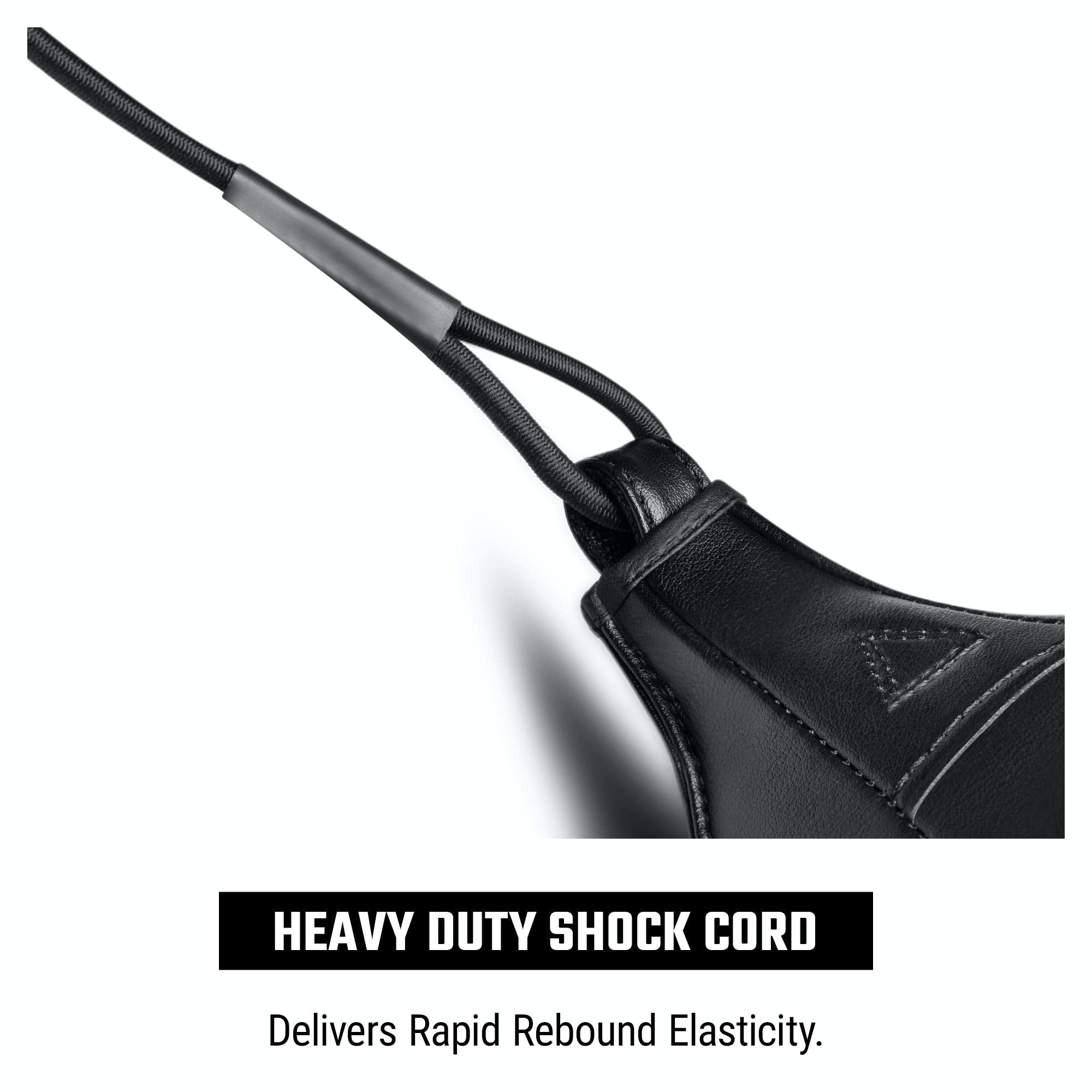 Hayabusa braided shock cords and attachment points illustrating rapid rebound and stable mounting