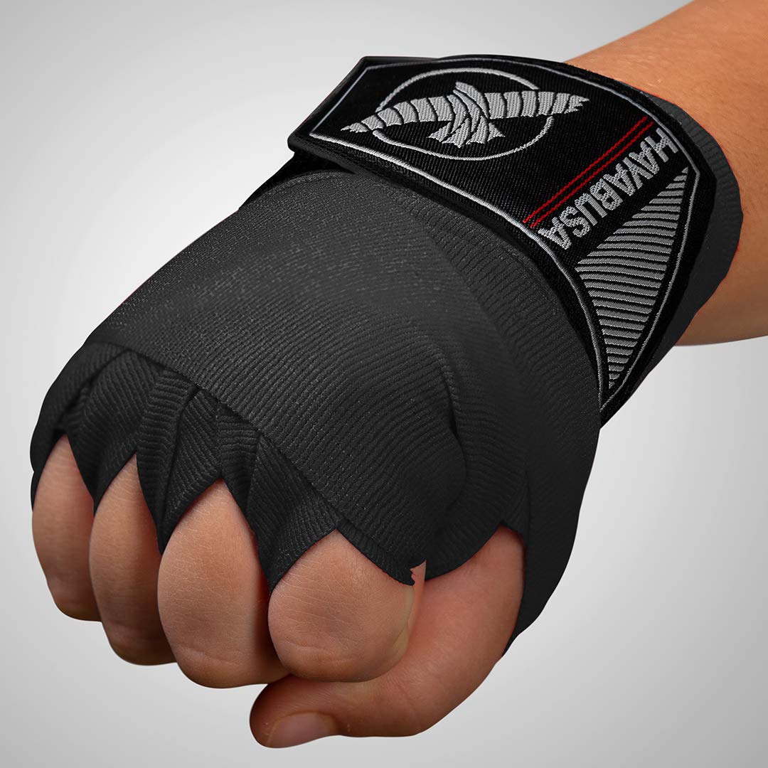 Hayabusa lifestyle kid training session using wraps for confidence and safety