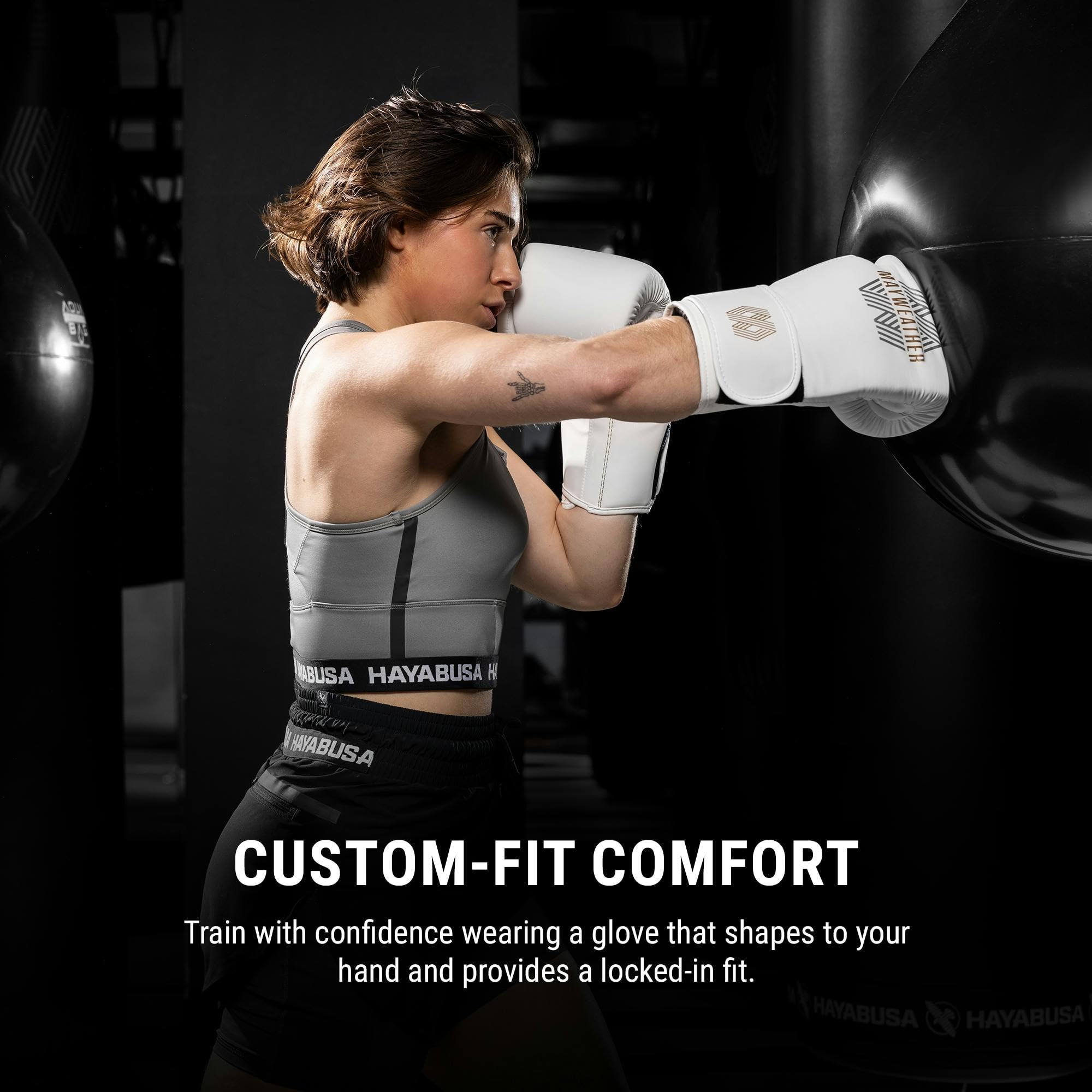 Hayabusa Mayweather Core striking heavy bag showing durability and protective cushion
