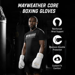 Hayabusa Mayweather Core wrist splint detail illustrating aligned wrist protection