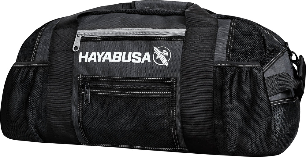 Hayabusa Ryoko front view showing black grey duffel and easy access