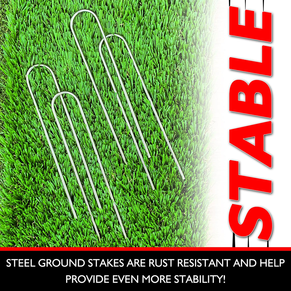 Hazacl in-use backyard practice with kids improving pitching accuracy