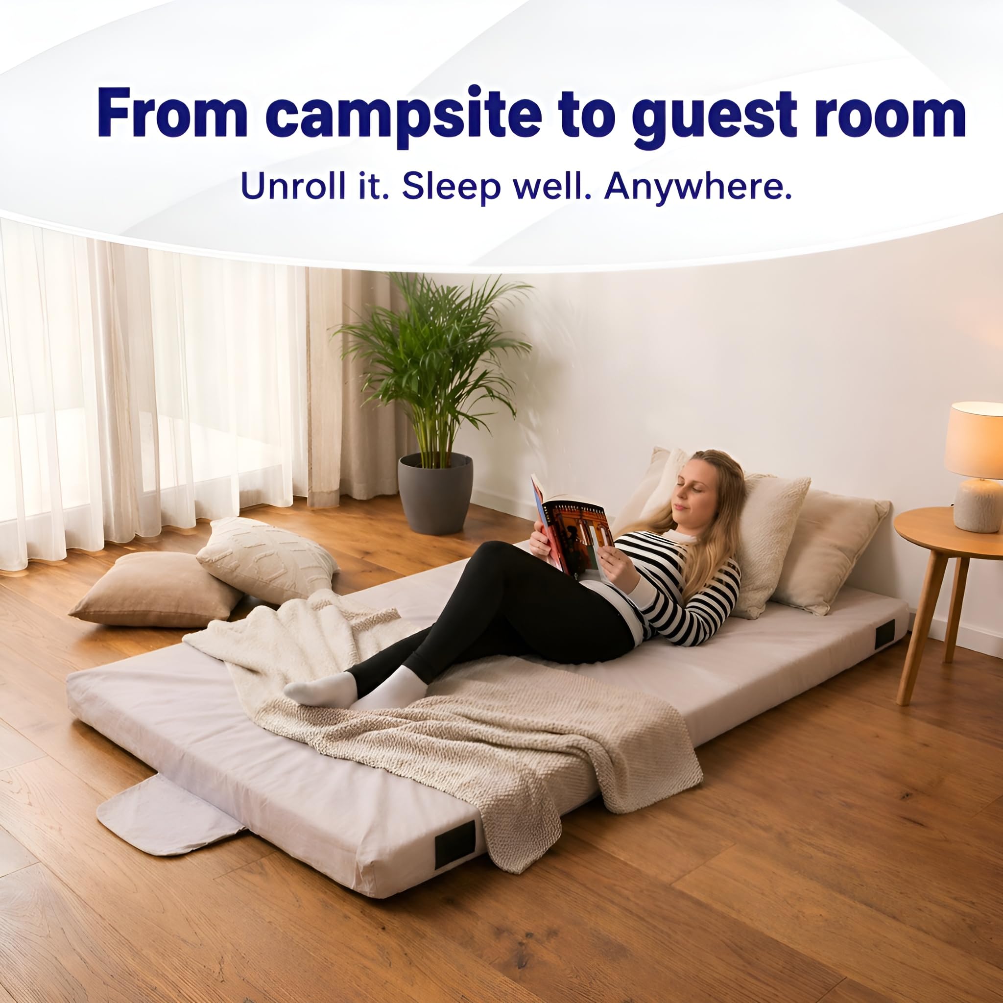 hazli lifestyle campsite sleeping showing restful camp comfort and durability