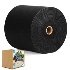 HBGOTL front roll view showing full 12 inch by 50 foot carpet protecting bunks
