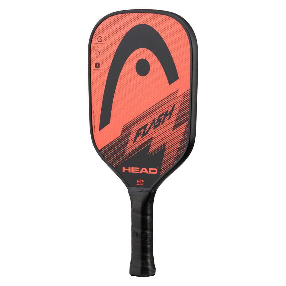 HEAD flash sling bag open with paddles and balls for organized portability