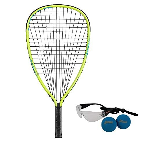 HEAD MX Hurricane pack with two Penn Ultra-Blue balls and Impulse eyewear for immediate play
