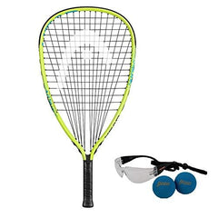 HEAD MX Hurricane pack with two Penn Ultra-Blue balls and Impulse eyewear for immediate play