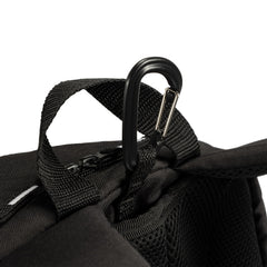 HEAD Tour Pickleball Backpack hung on a fence at the court for easy access between points