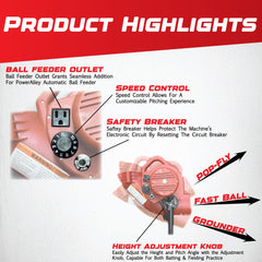 Heater PowerAlley Pro barrel close-up highlighting impact-resistant housing benefit