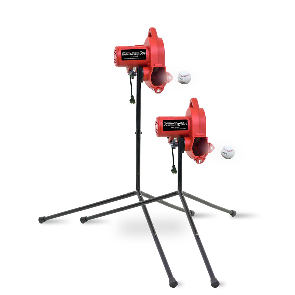 Heater PowerAlley Pro front view showing compact design and reliable pitching