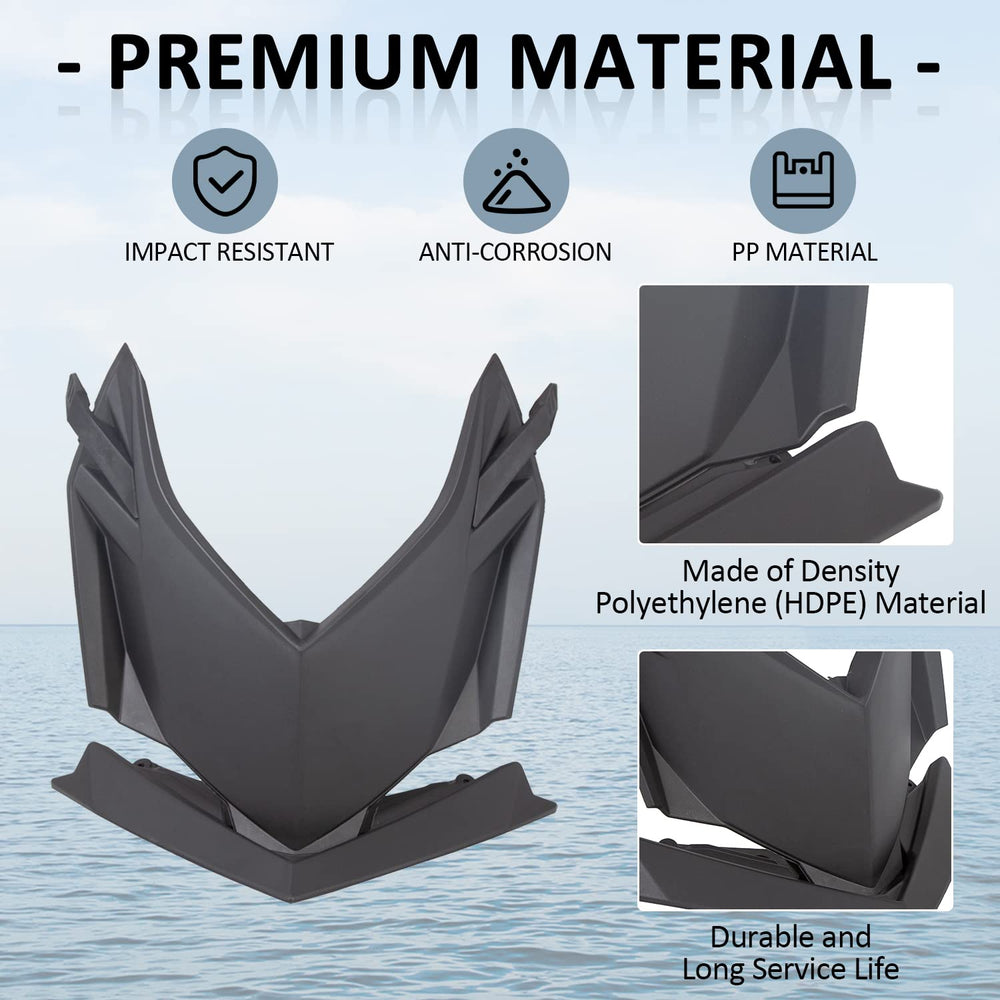 HECASA angled fitment on Sea‑Doo Spark TRIXX showing secure attachment and coverage