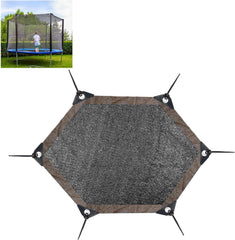Hedday top view of 14ft shade cover showing full canopy and UV protection