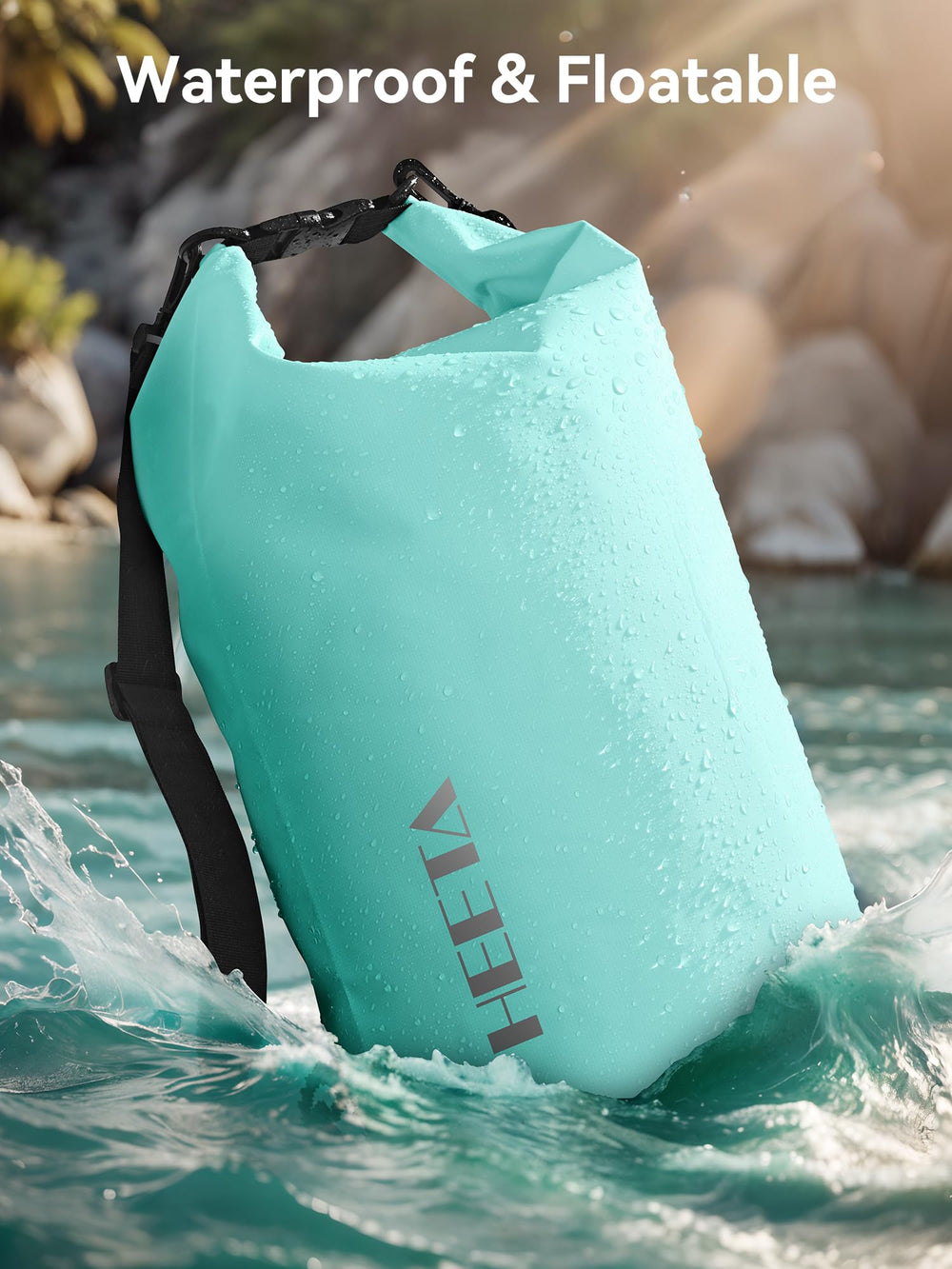 HEETA PVC material texture close-up highlighting durable wear-resistant surface