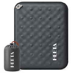 HEETA front view cushion showing full shape and size for travel comfort