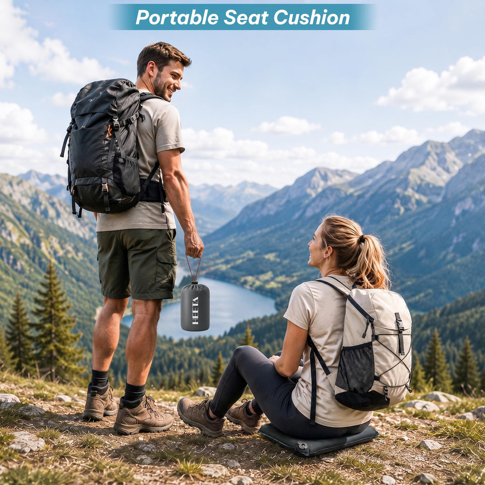 HEETA scale with hand demonstrating lightweight, packable design