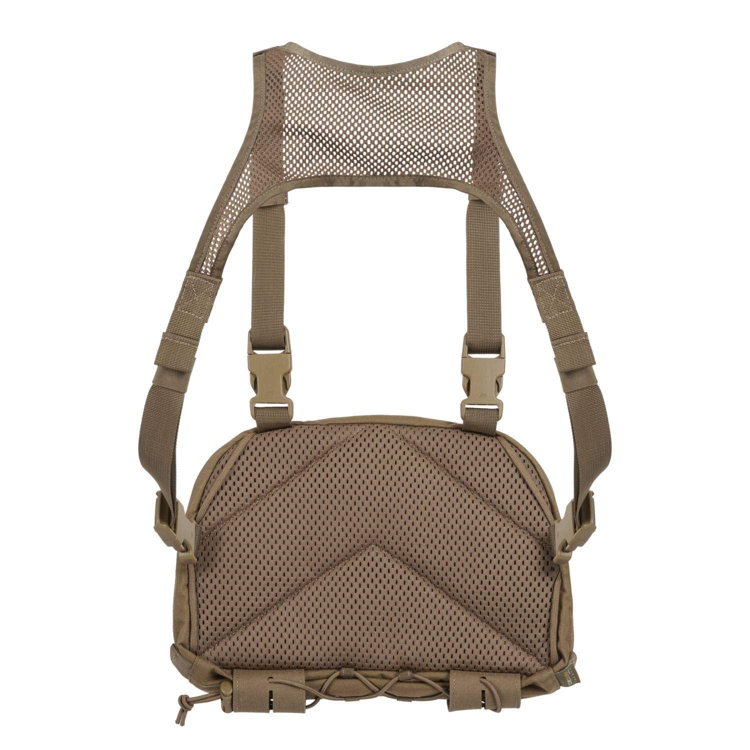 Helikon-Tex close-up of Cordura 500D fabric texture and water-repellent finish benefit