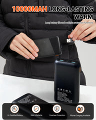 Hengriacly jacket with hood detached showing versatile protection and easy conversion