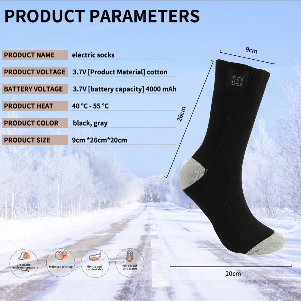 Hettluo sock on foot showing fit, stretch and scale for sizing