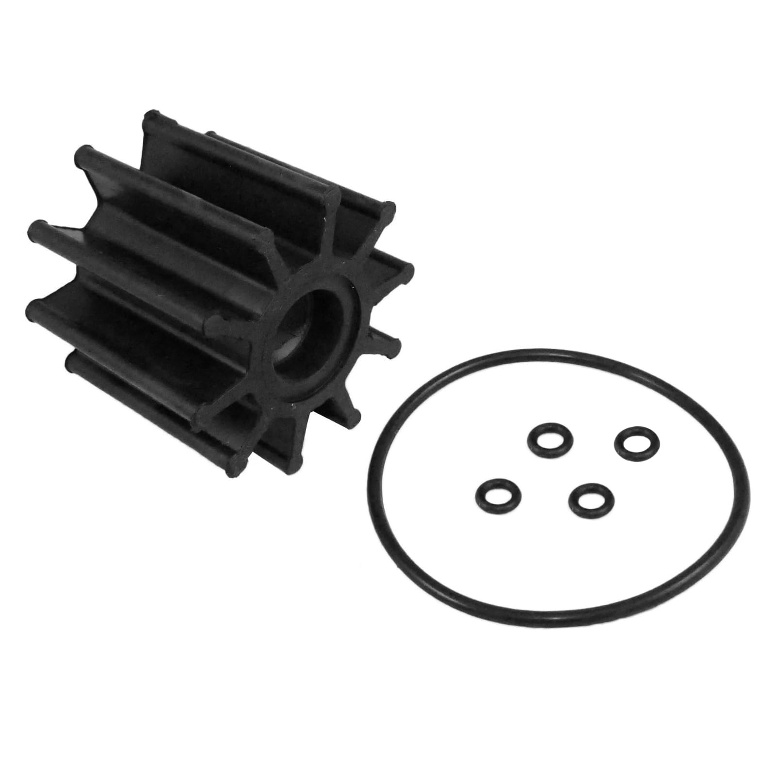 Heurofosh impeller close-up of vanes highlighting neoprene durability benefit