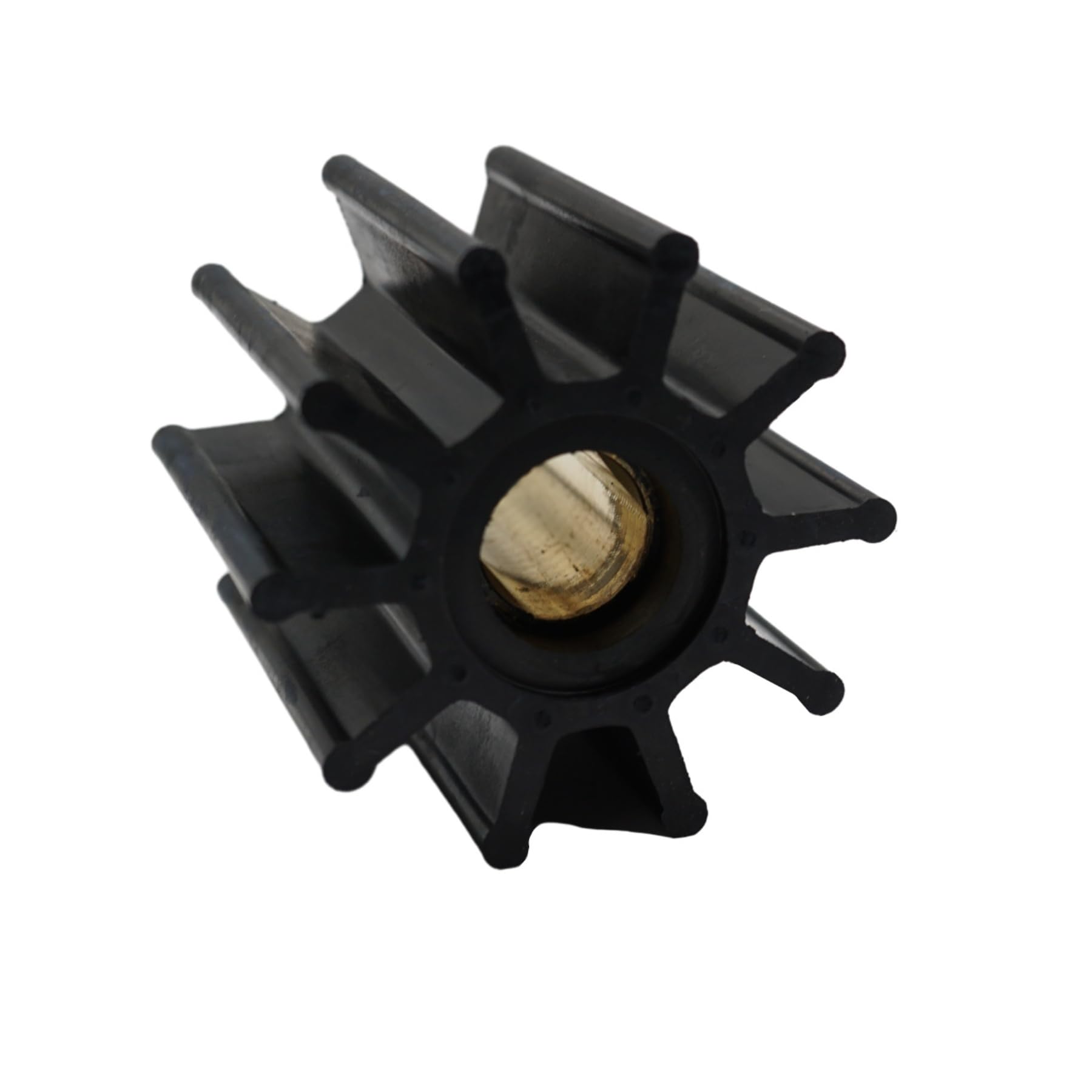 Heurofosh impeller side profile illustrating vane geometry for improved flow