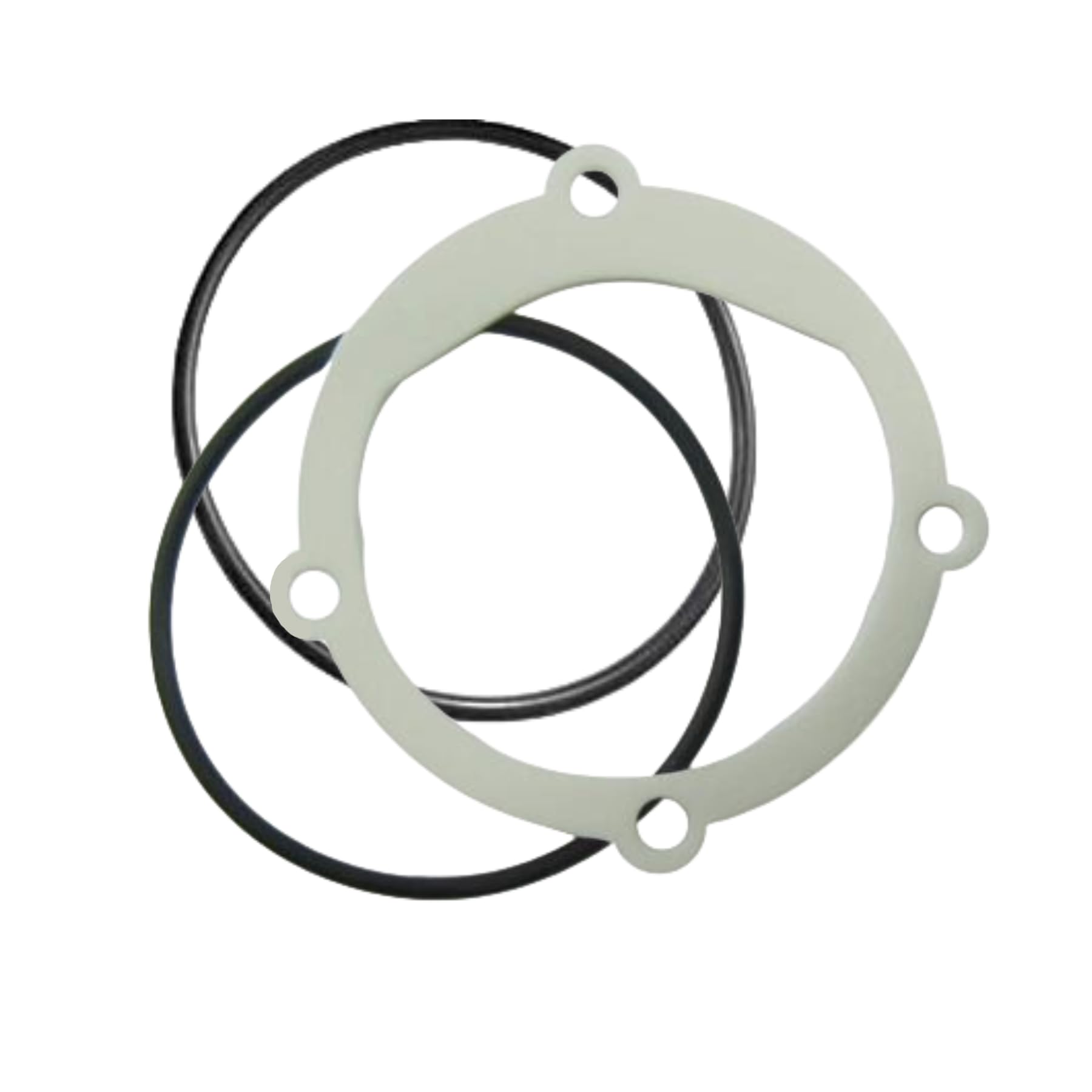 Heurofosh two O-rings gasket and plug laid out for easy identification and convenience