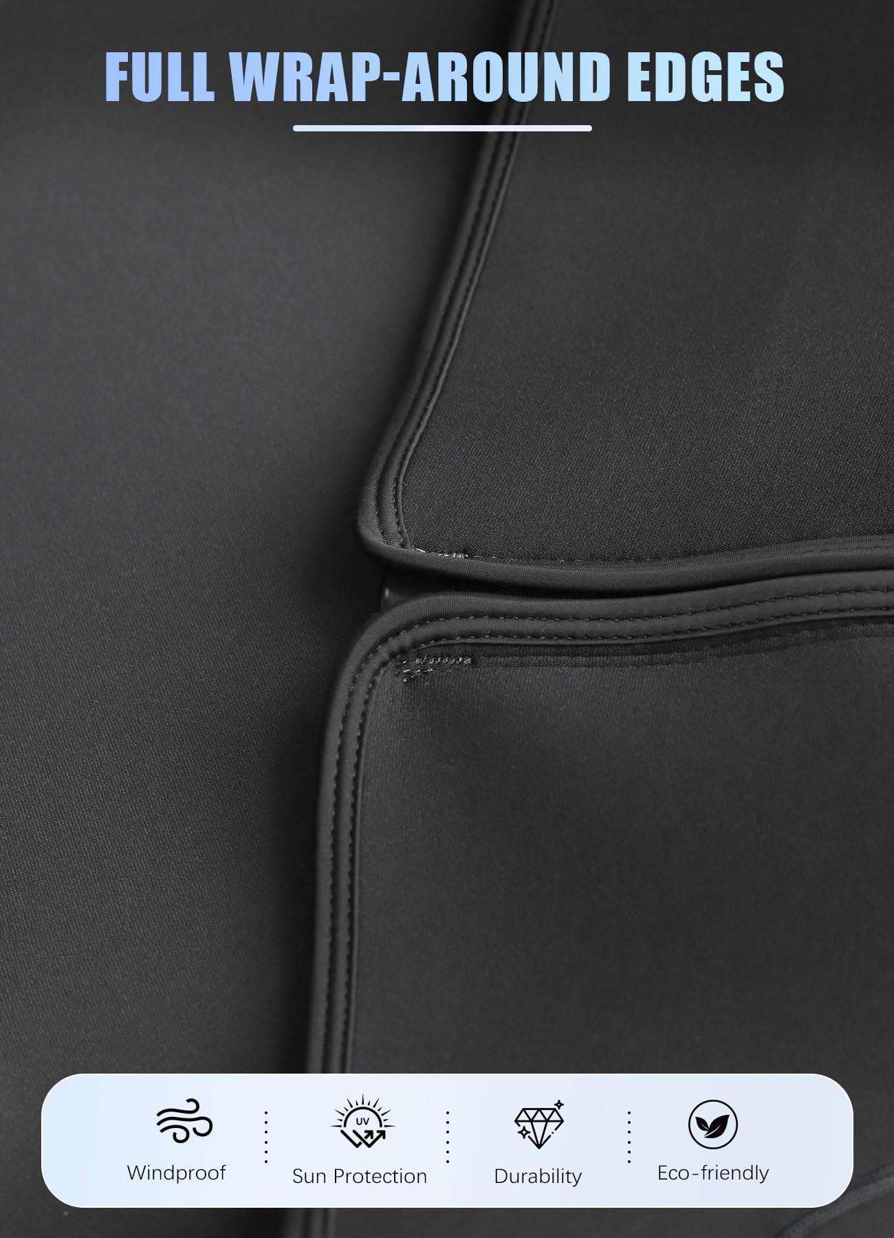 Hevto packed and folded travel-ready vest for easy transport