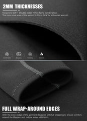 Hevto side profile showing short-sleeve cut for unrestricted arm movement