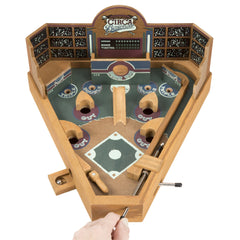 HEY! PLAY! metal levers detail demonstrating smooth, reliable control