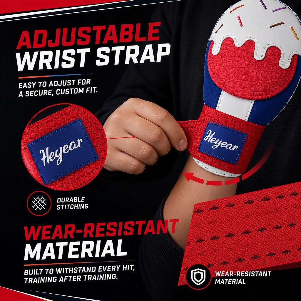 Heyear sliding mitt inner lining detail highlighting breathable moisture-wicking comfort