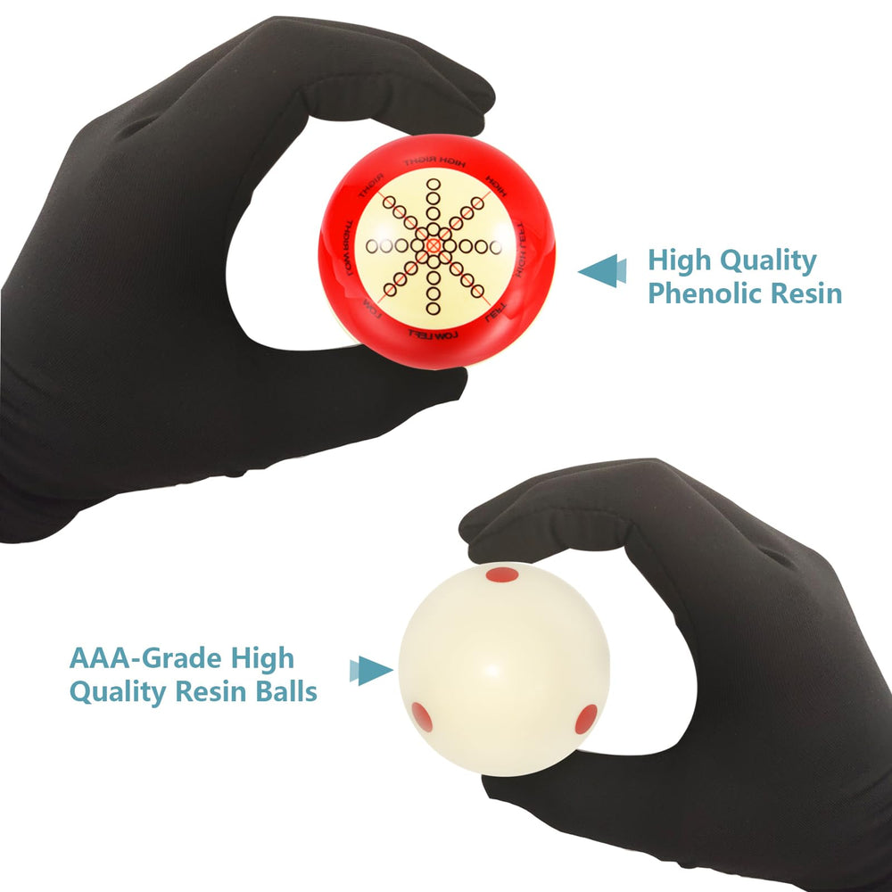 HEYLEAYAR ball held in hand demonstrating size and standard fit