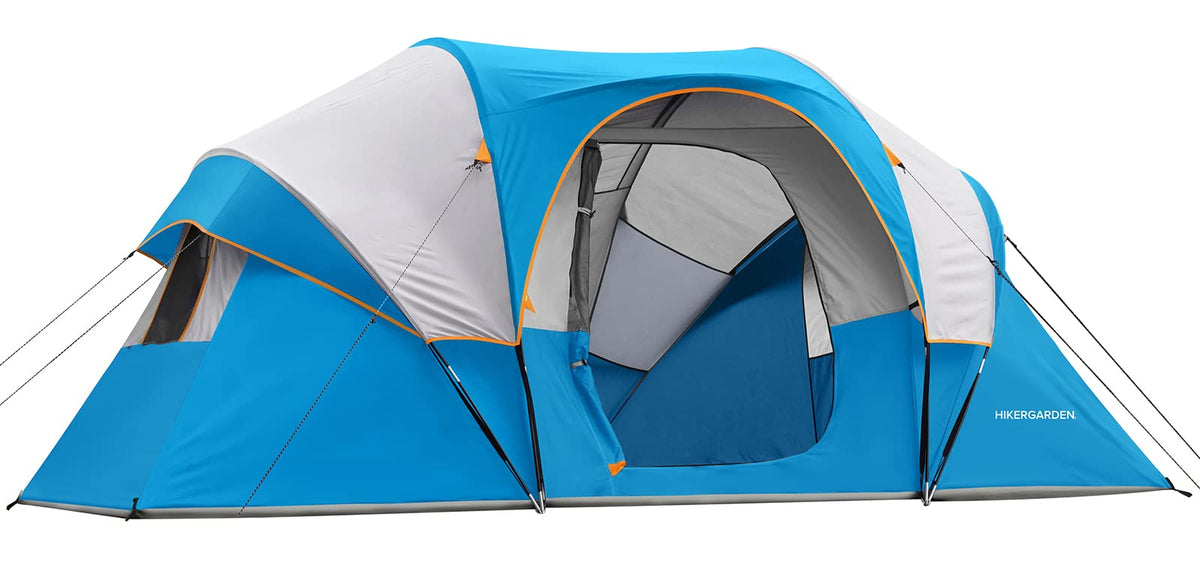 HG HIKERGARDEN front exterior showing full dome and weather protection benefit