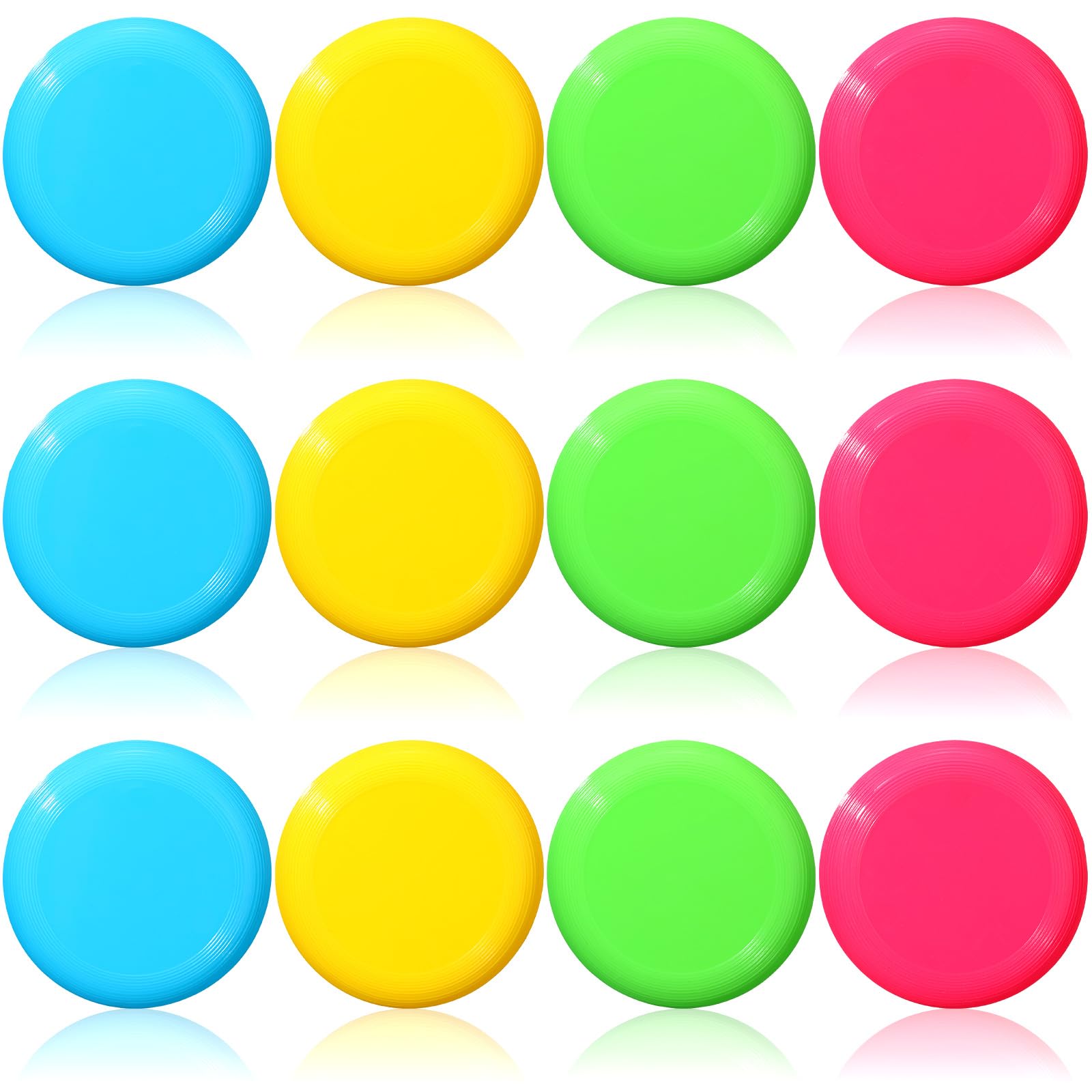 Hiboom front-packaging display showing 100 colorful discs and variety benefits