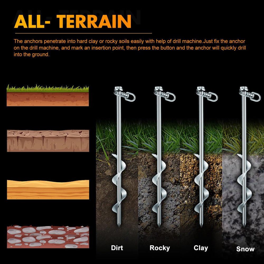 Hiboom T-handle hex wrench included for faster, controlled installation