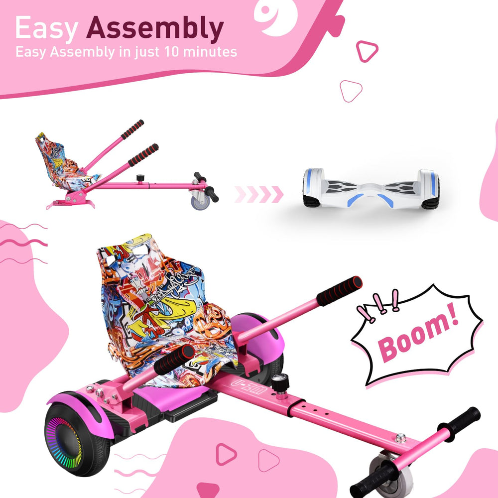 Hiboy HC-01 frame adjustment mechanism demonstrating quick telescoping fit