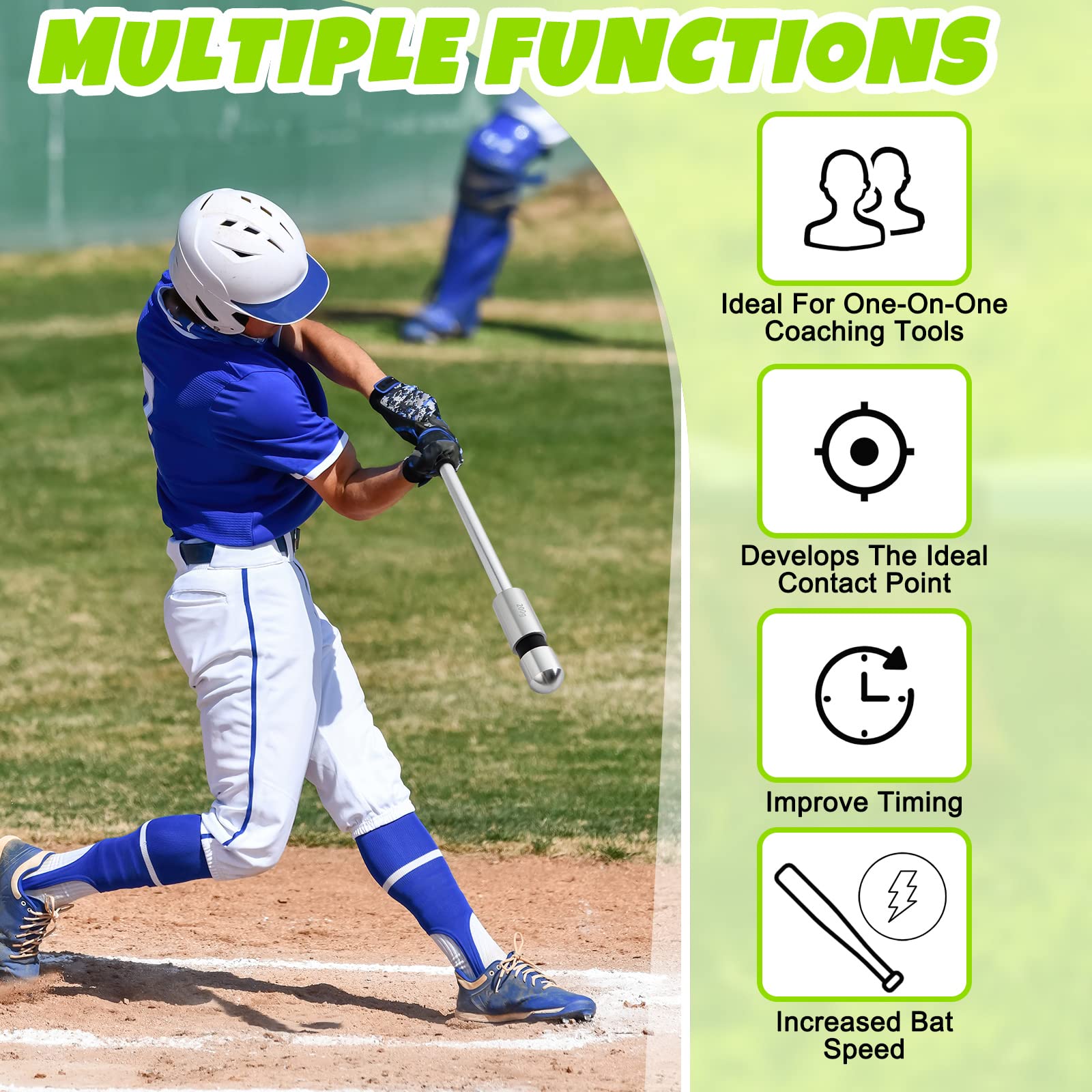 Hicarer trainer used in soft-toss drill promoting improved timing and bat path