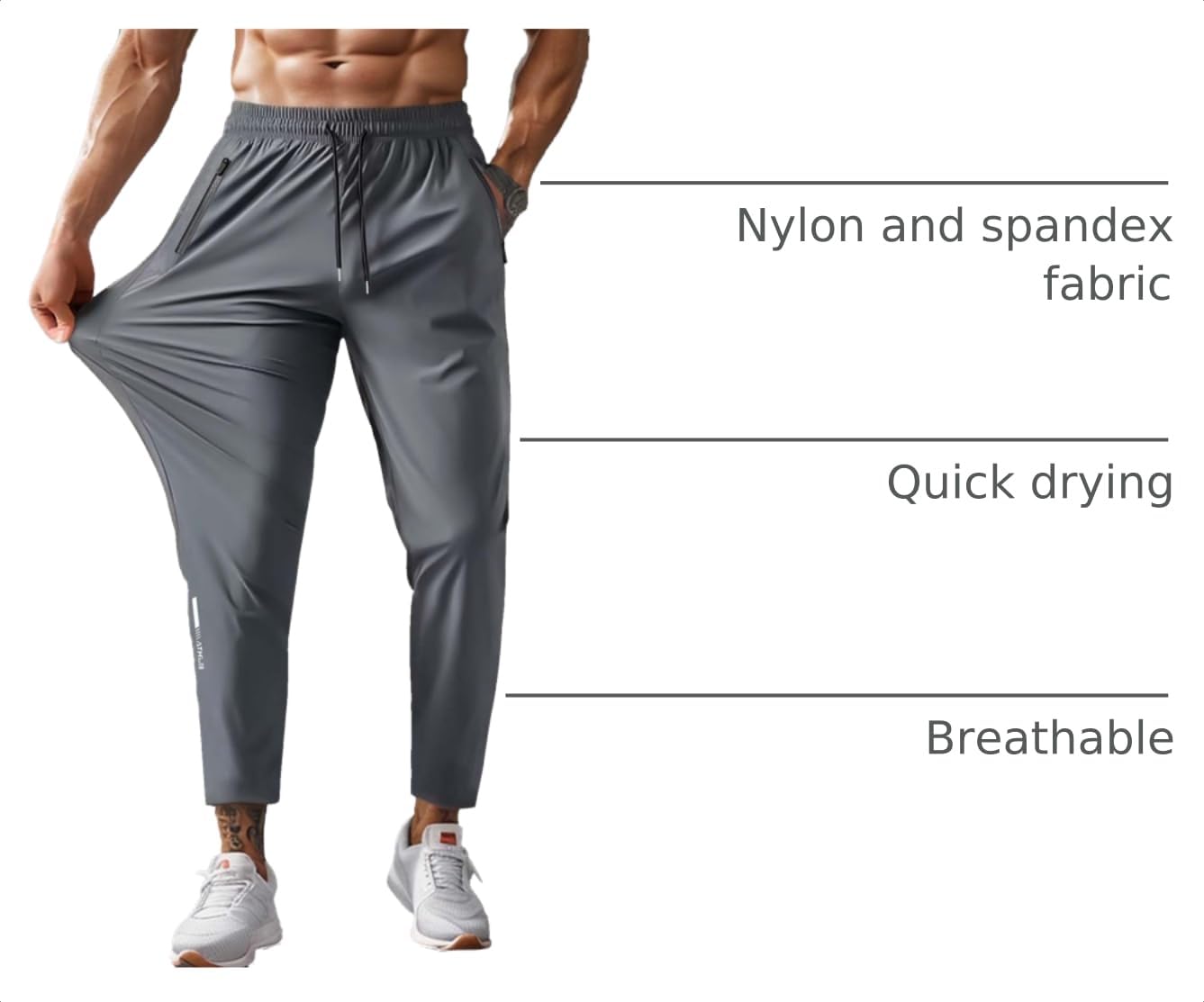 Hidkat waistband drawstring closeup demonstrating adjustable fit and comfort