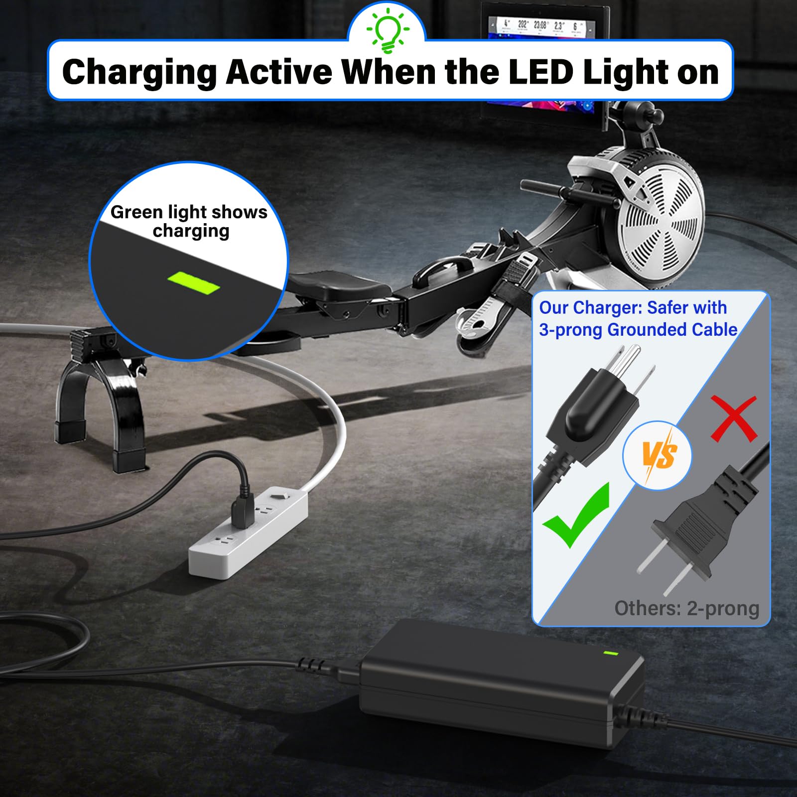 HIENADTOR strain relief at connector reducing wear and extending cable lifespan
