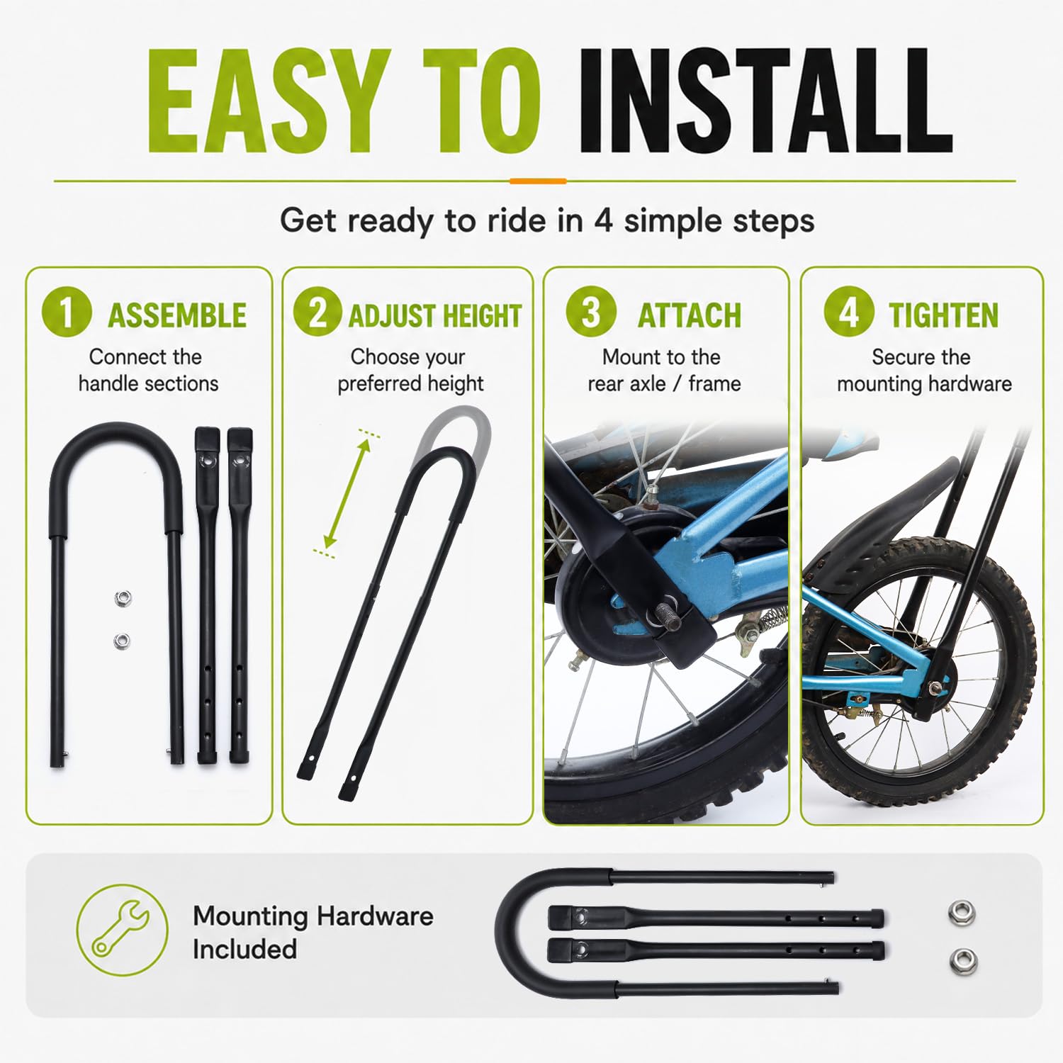 Hiflora handlebar beside a ruler showing scale for easy sizing and fit