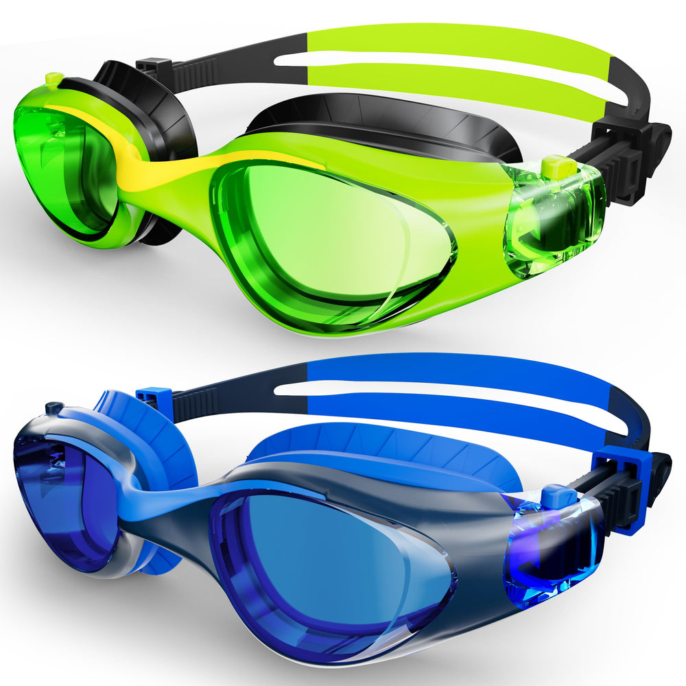 HIGAHY front view of goggles showing design and comfortable fit
