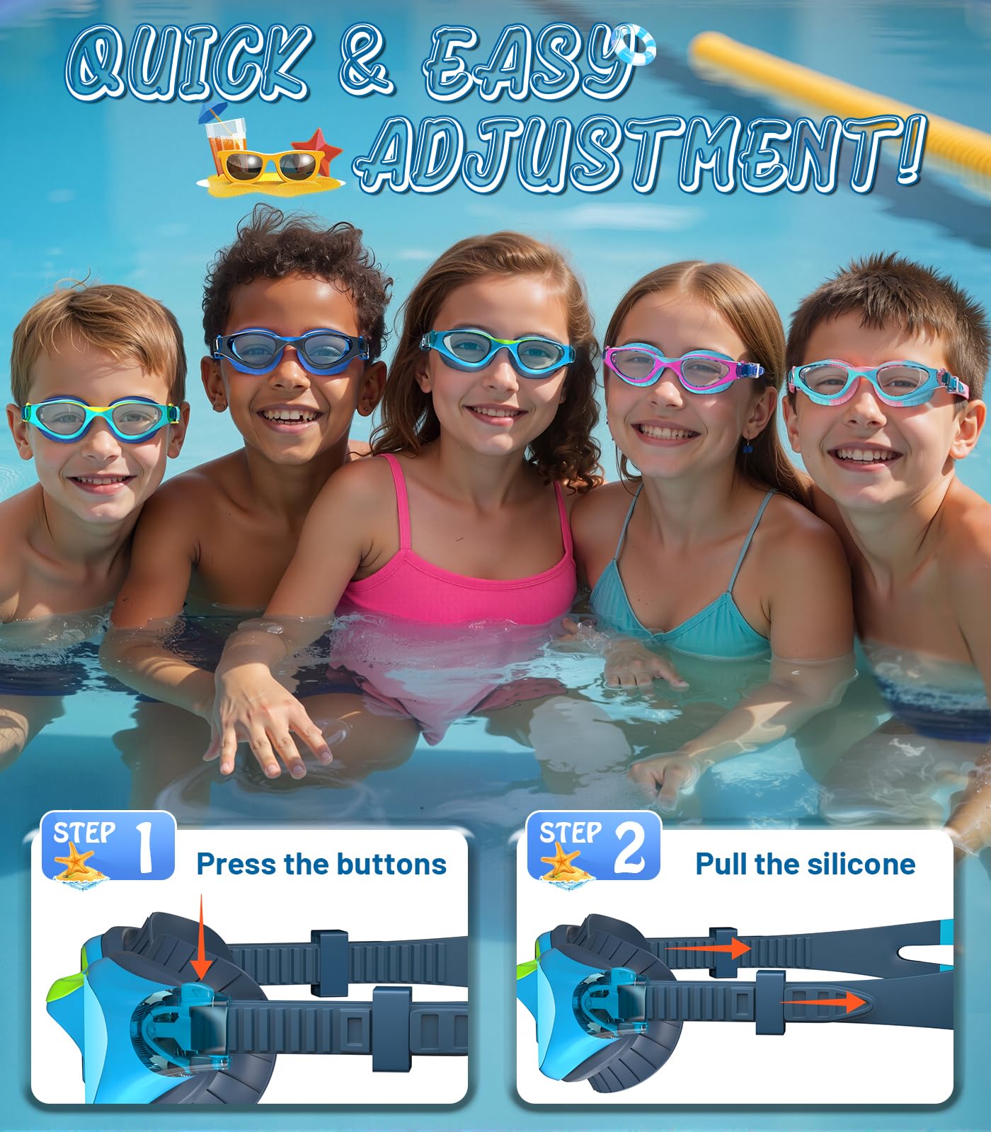HIGAHY protective case open with goggles showing compact storage and scratch protection
