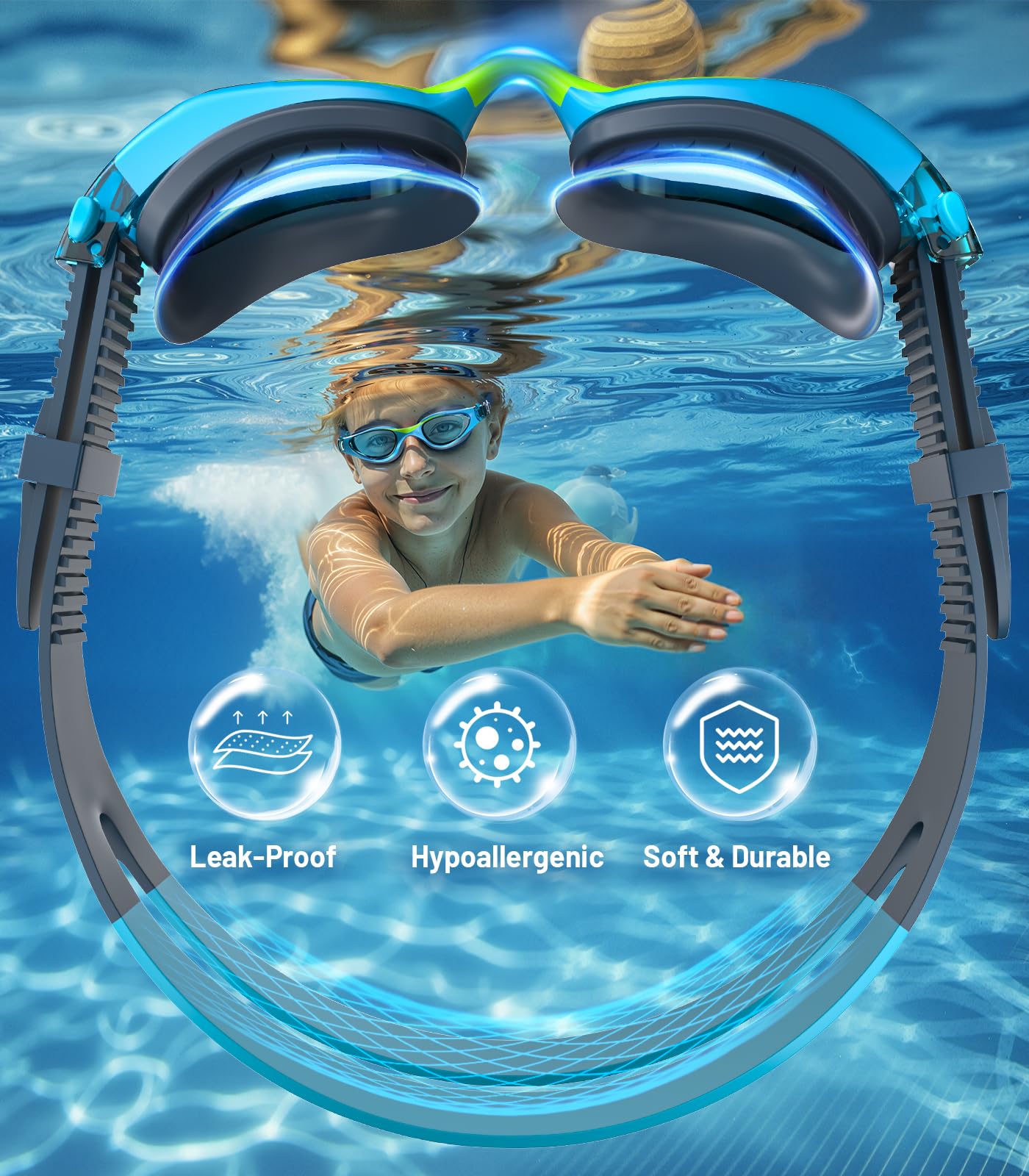 HIGAHY side profile displaying one-button strap adjuster for quick secure fit