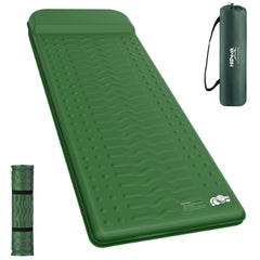 HiiPeak front view full mattress showing generous sleep surface and comfort