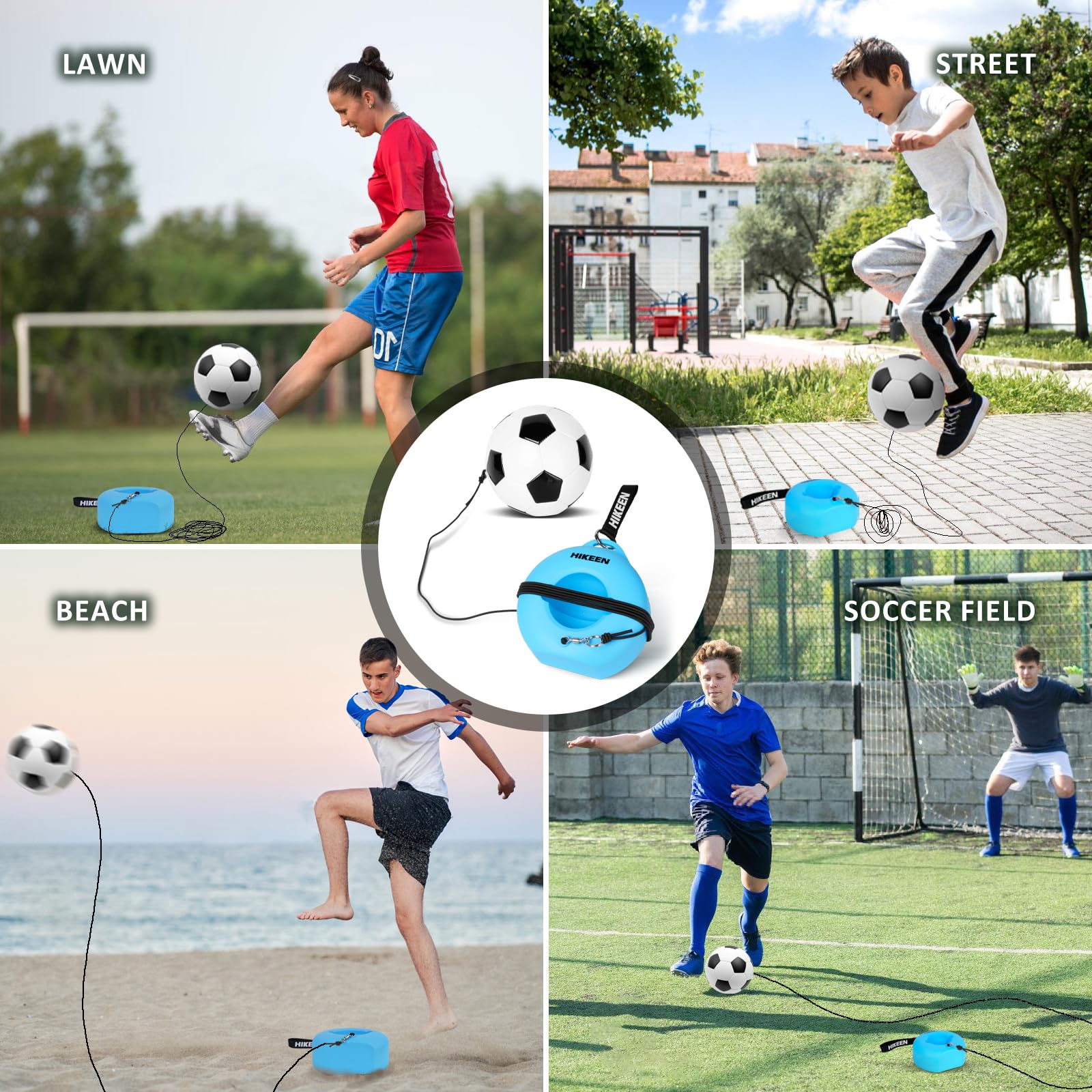 Hikeen in-use outdoor practice capturing realistic solo training advantage