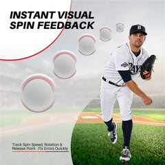 Hikeen trainer beside regulation baseball showing true-weight benefit