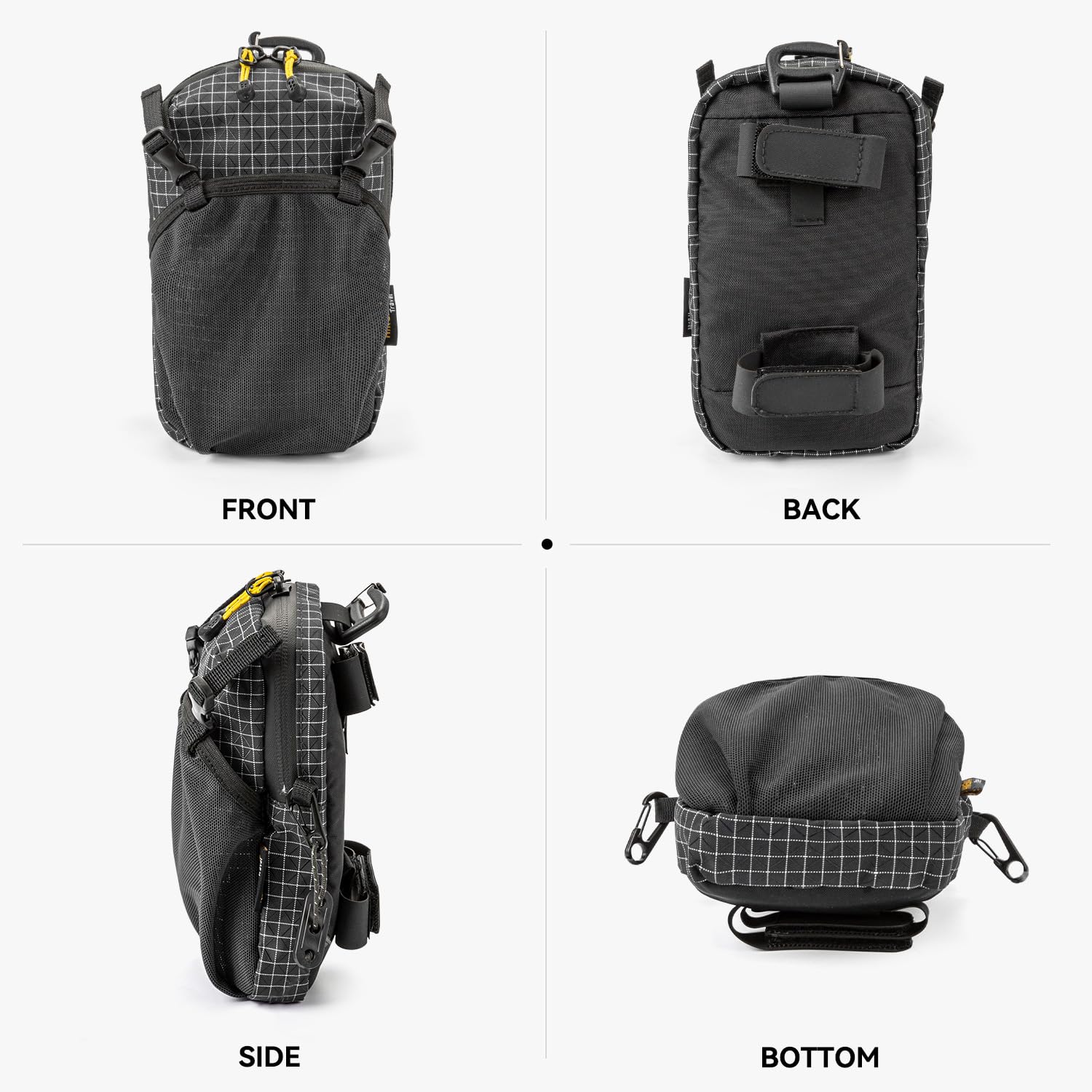 HIKEMAN front mesh pocket with bottle offering easy-reach benefit