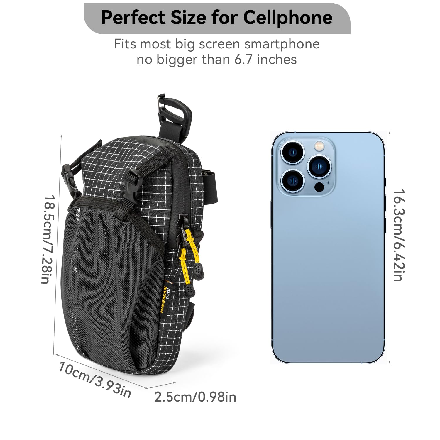 HIKEMAN internal layout displaying organized storage benefit