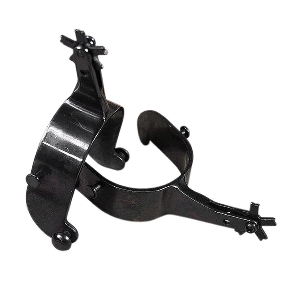 HILASON black steel front view showing secure band and durable finish for reliable fit